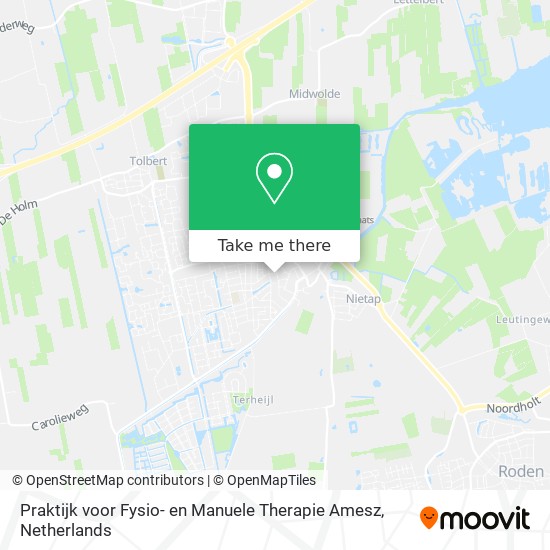 Praktijk voor Fysio- en Manuele Therapie Amesz map