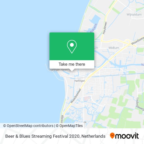 Beer & Blues Streaming Festival 2020 Karte