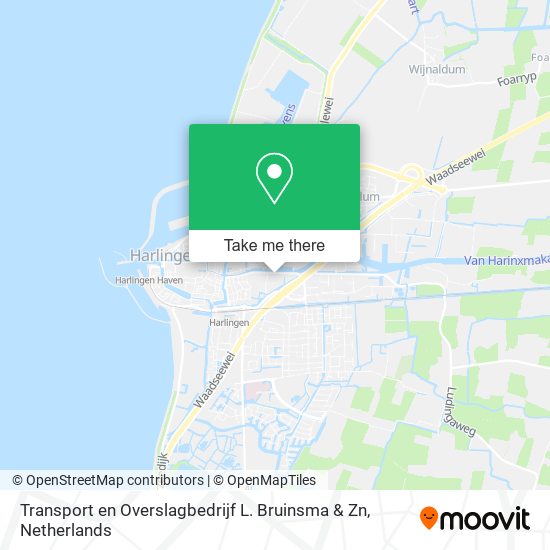 Transport en Overslagbedrijf L. Bruinsma & Zn map
