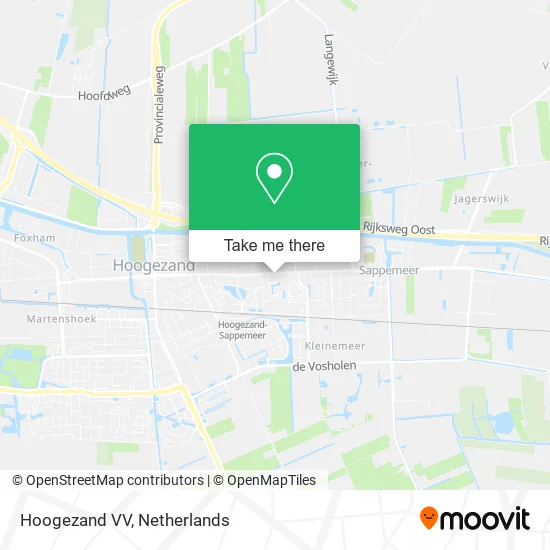 Hoogezand VV map