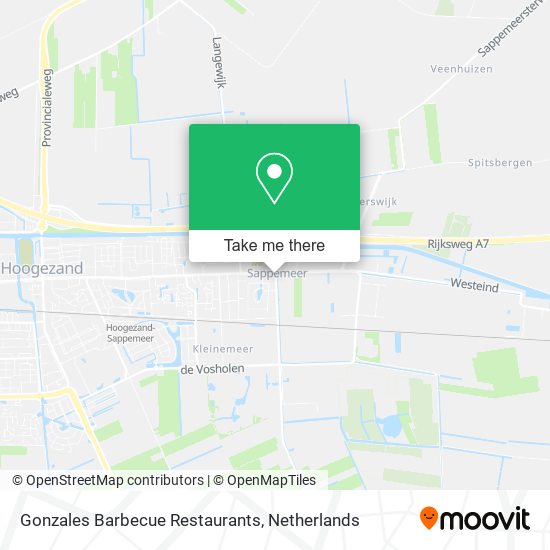 Gonzales Barbecue Restaurants map