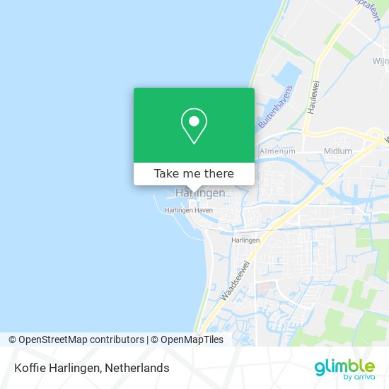 Koffie Harlingen Karte