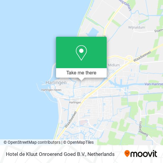 Hotel de Kluut Onroerend Goed B.V. map