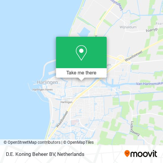 D.E. Koning Beheer BV map