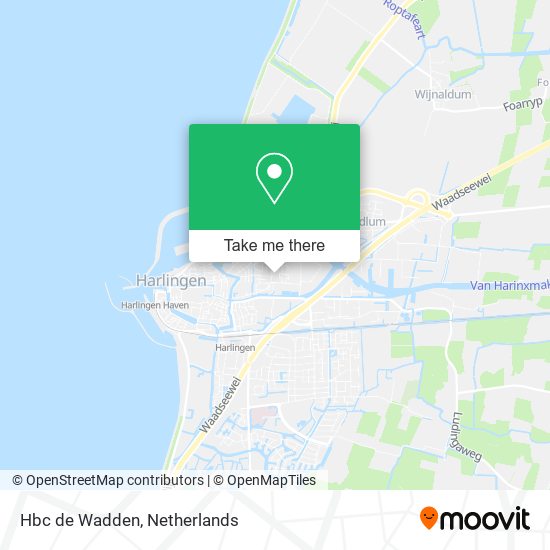 Hbc de Wadden Karte