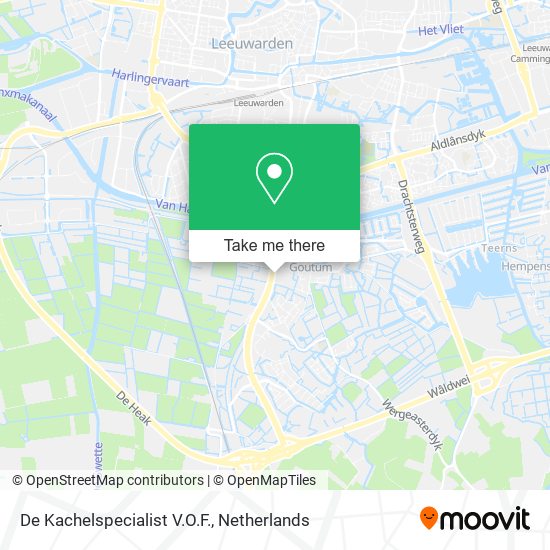 De Kachelspecialist V.O.F. map