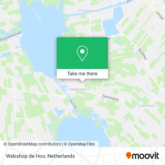 Webshop de Hoo map