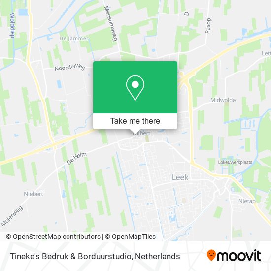 Tineke's Bedruk & Borduurstudio map