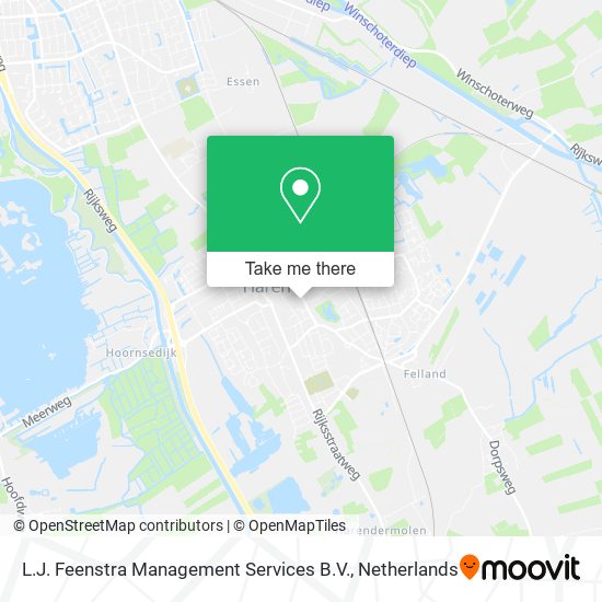 L.J. Feenstra Management Services B.V. map