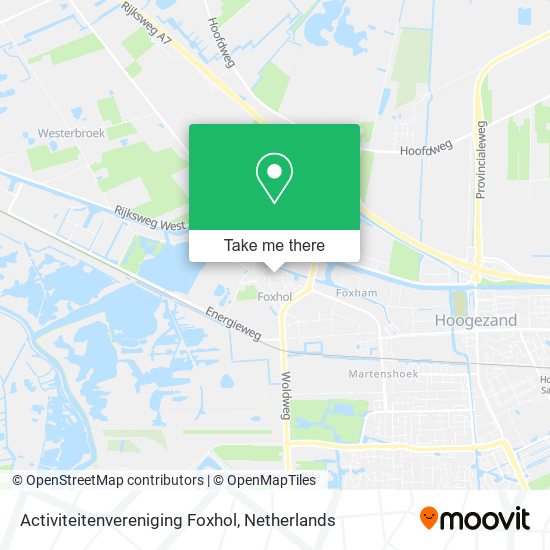 Activiteitenvereniging Foxhol map