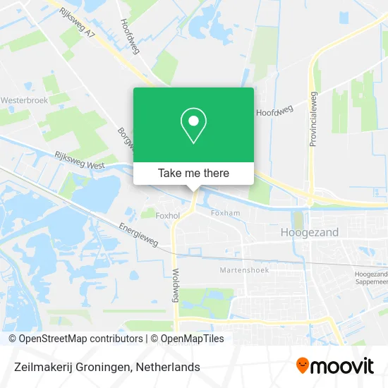 Zeilmakerij Groningen map