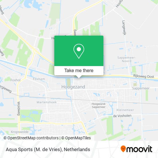 Aqua Sports (M. de Vries) map