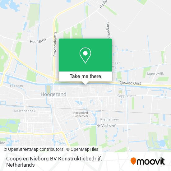 Coops en Nieborg BV Konstruktiebedrijf map