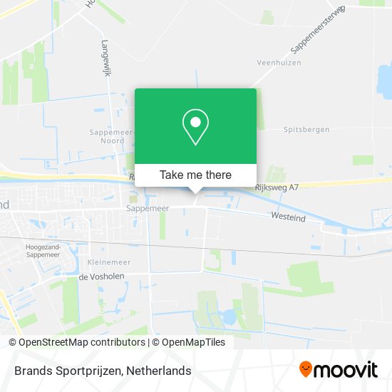 Brands Sportprijzen map