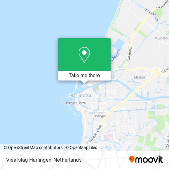 Visafslag Harlingen map