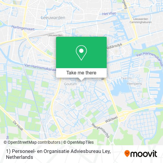 1) Personeel- en Organisatie Adviesbureau Ley map