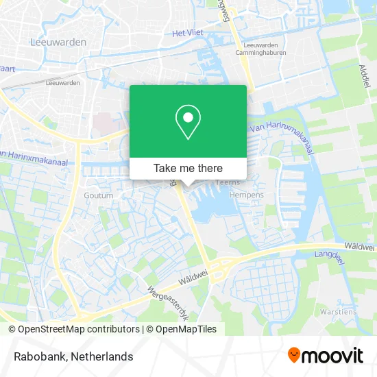 Rabobank map