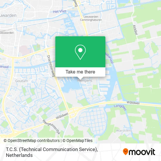 T.C.S. (Technical Communication Service) map