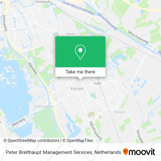 Peter Breithaupt Management Services map