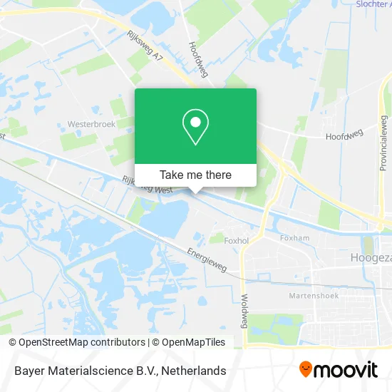 Bayer Materialscience B.V. map
