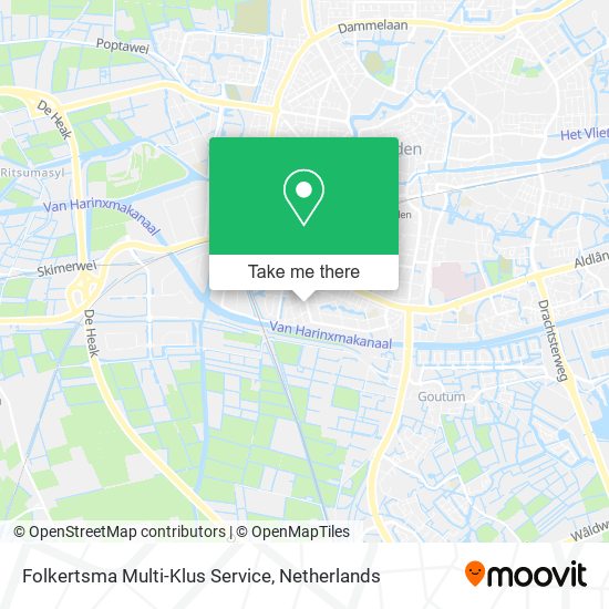 Folkertsma Multi-Klus Service map