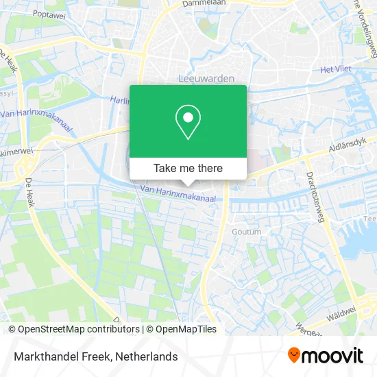 Markthandel Freek map