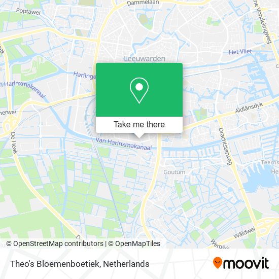 Theo's Bloemenboetiek map