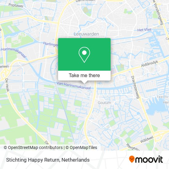 Stichting Happy Return map