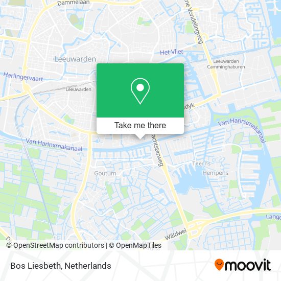 Bos Liesbeth map