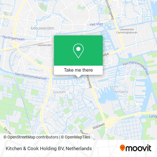 Kitchen & Cook Holding BV map