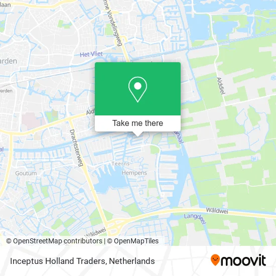 Inceptus Holland Traders map