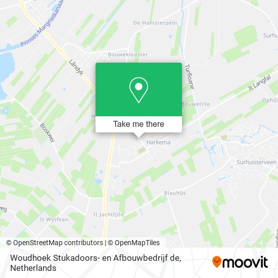 Woudhoek Stukadoors- en Afbouwbedrijf de map