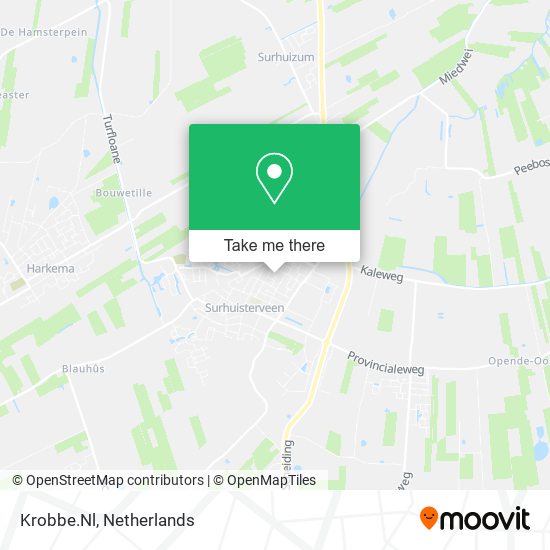 Krobbe.Nl map