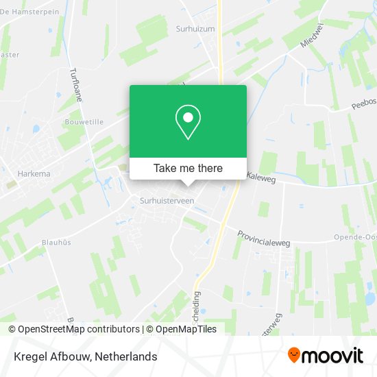 Kregel Afbouw map