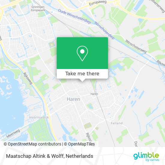 Maatschap Altink & Wolff map
