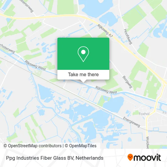 Ppg Industries Fiber Glass BV map