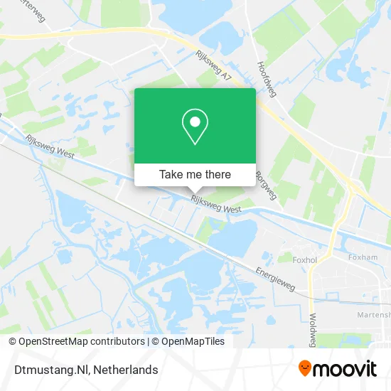 Dtmustang.Nl map