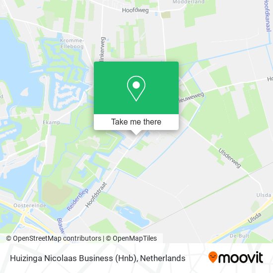 Huizinga Nicolaas Business (Hnb) map