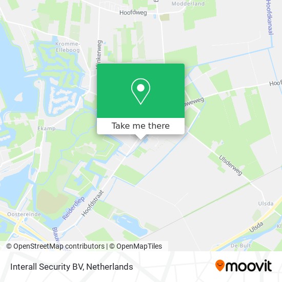 Interall Security BV map