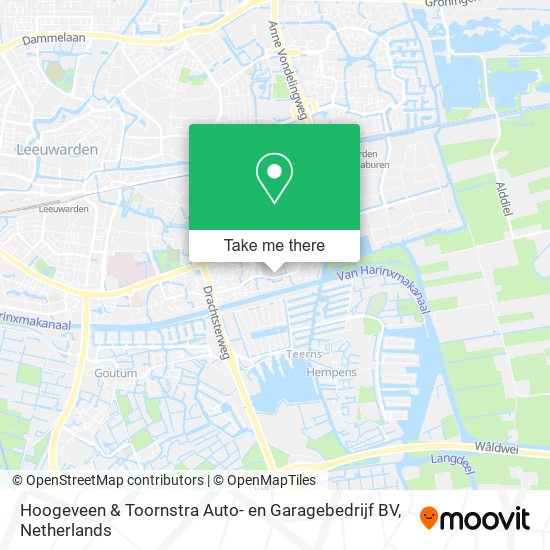 Hoogeveen & Toornstra Auto- en Garagebedrijf BV map
