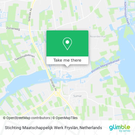 Stichting Maatschappelijk Werk Fryslân map