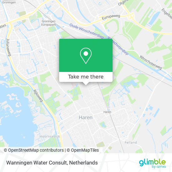 Wanningen Water Consult map