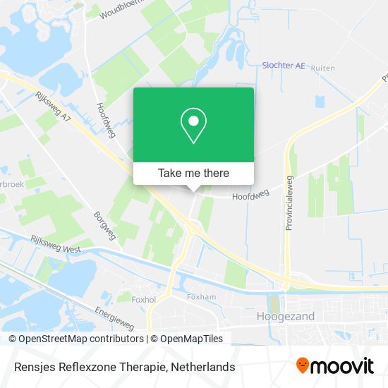 Rensjes Reflexzone Therapie map