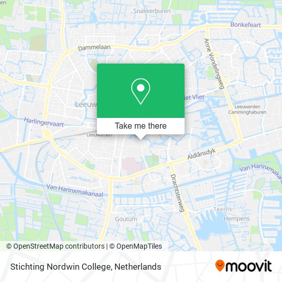 Stichting Nordwin College map