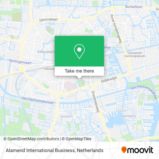 Alamend International Business map