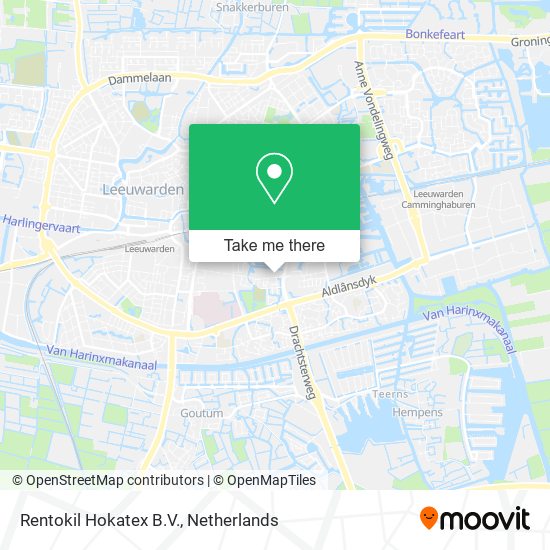 Rentokil Hokatex B.V. map