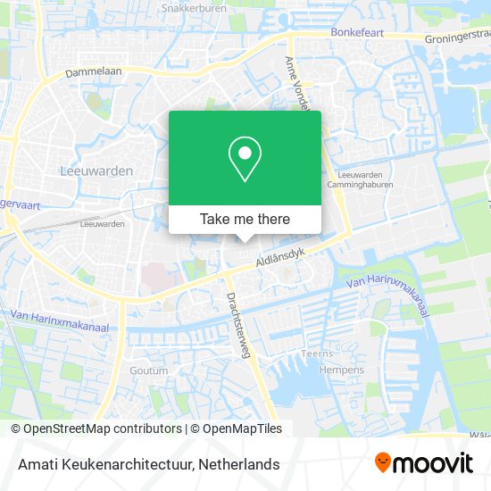 Amati Keukenarchitectuur map