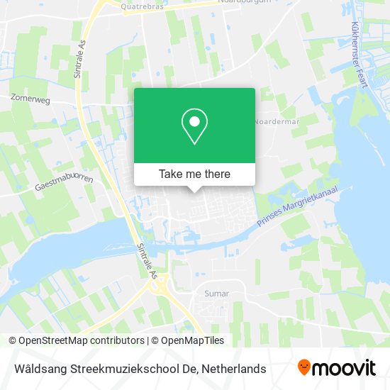 Wâldsang Streekmuziekschool De map