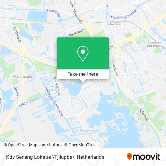Kdv Senang Lokatie \Tjilupba\ map
