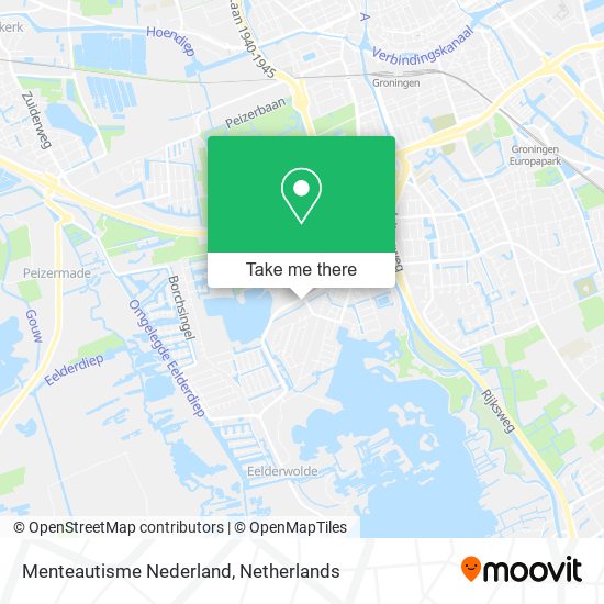 Menteautisme Nederland map